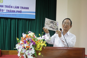 Họa sĩ Trương Hán Minh triển lãm, bán đấu giá tranh ủng hộ Quỹ vì người nghèo